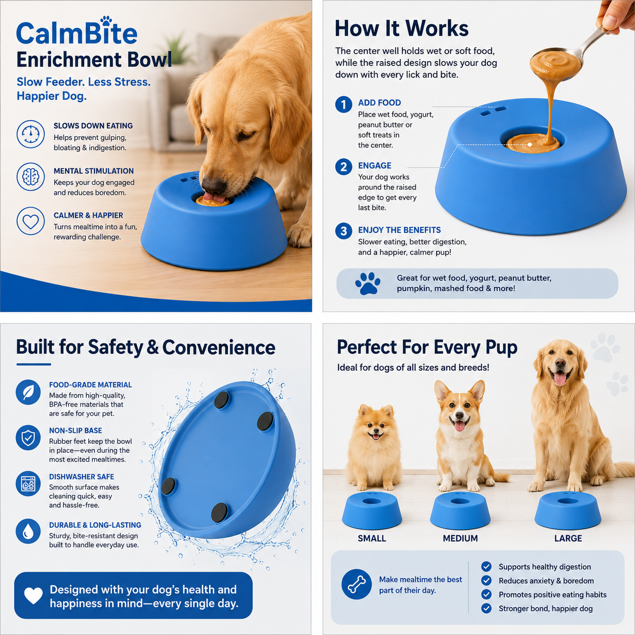 CalmBite Enrichment Bowl