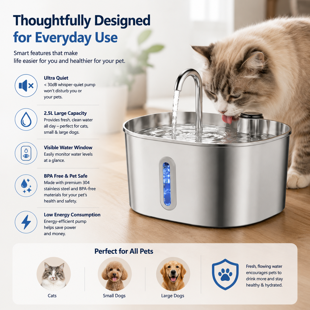 FreshSpring Pet Hydration Station