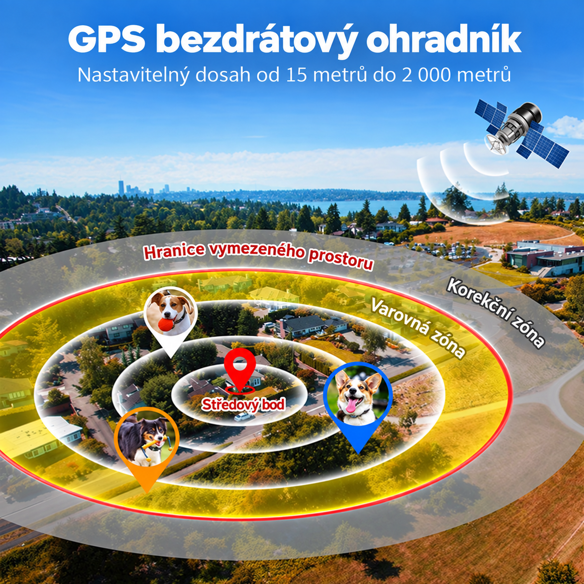 Výcvikový GPS obojek GeoGuard