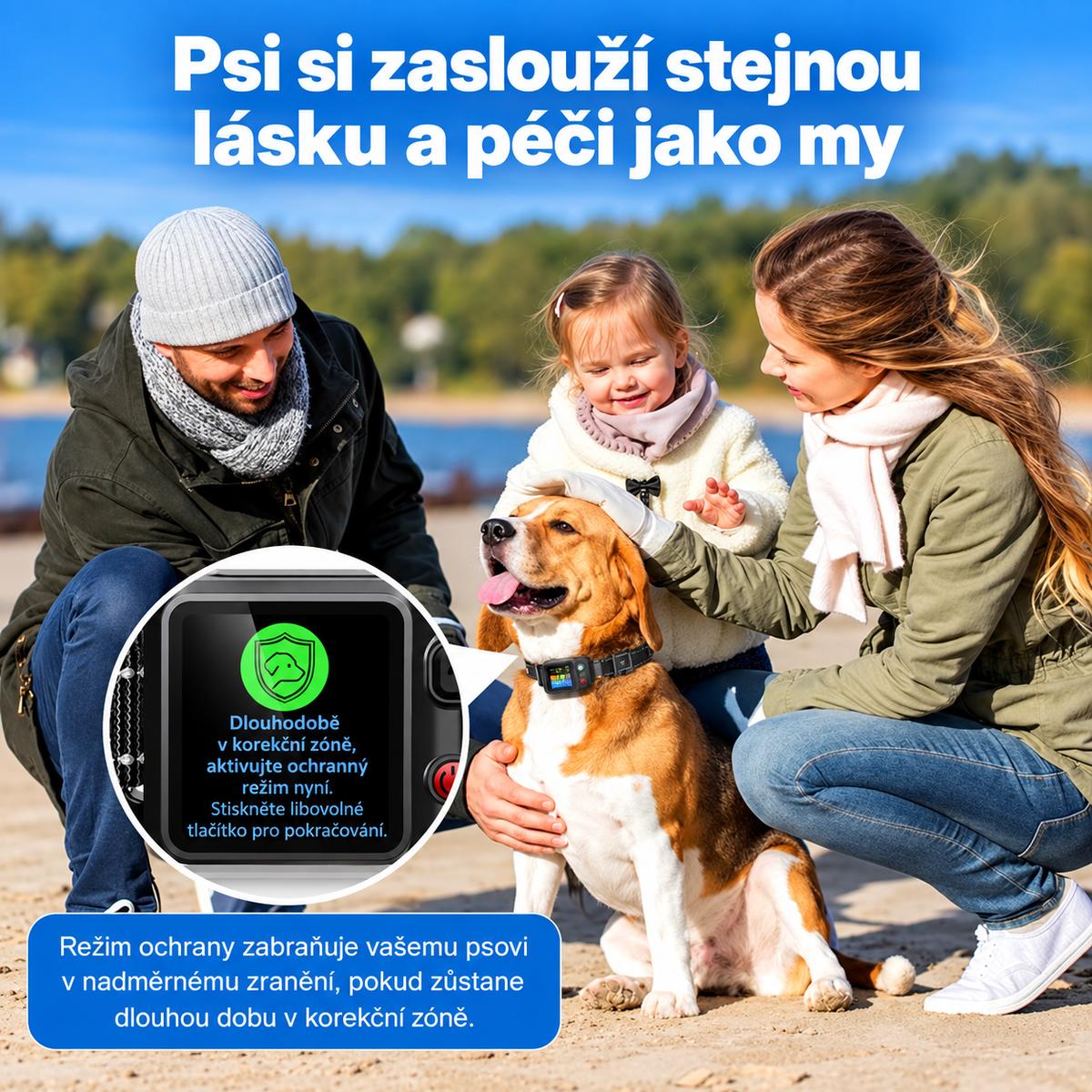Výcvikový GPS obojek GeoGuard