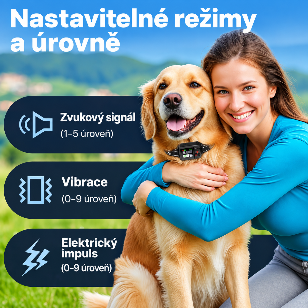 Výcvikový GPS obojek GeoGuard