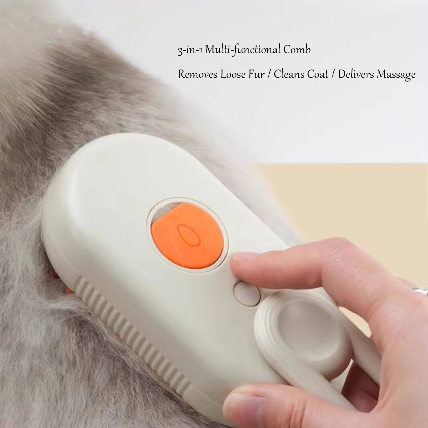 MistPaw 3-in-1 Grooming Comb