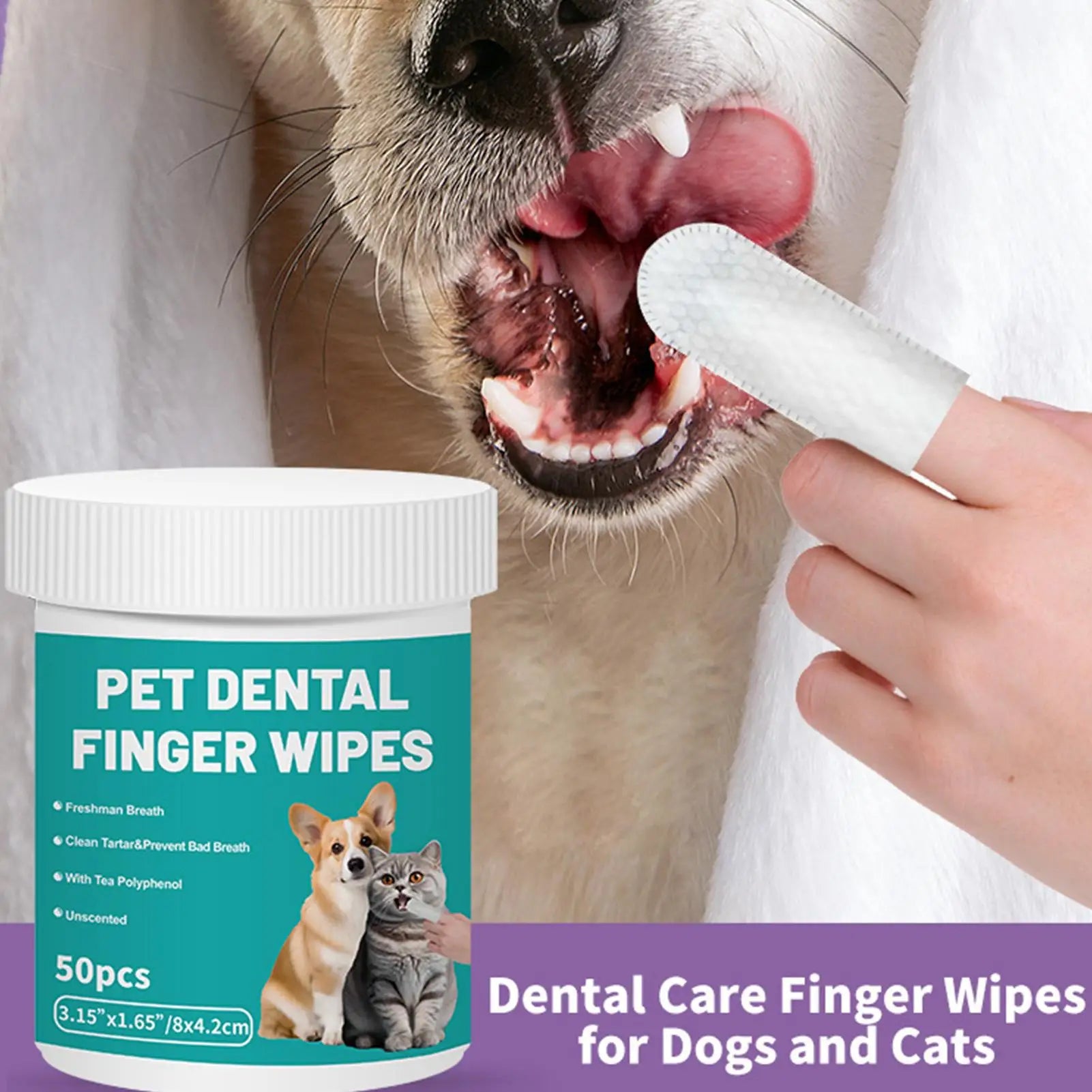 FreshBite Dental Wipes