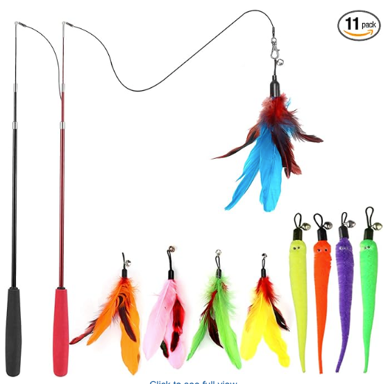 PouncePendulum Interactive Cat Teaser (11 pcs)