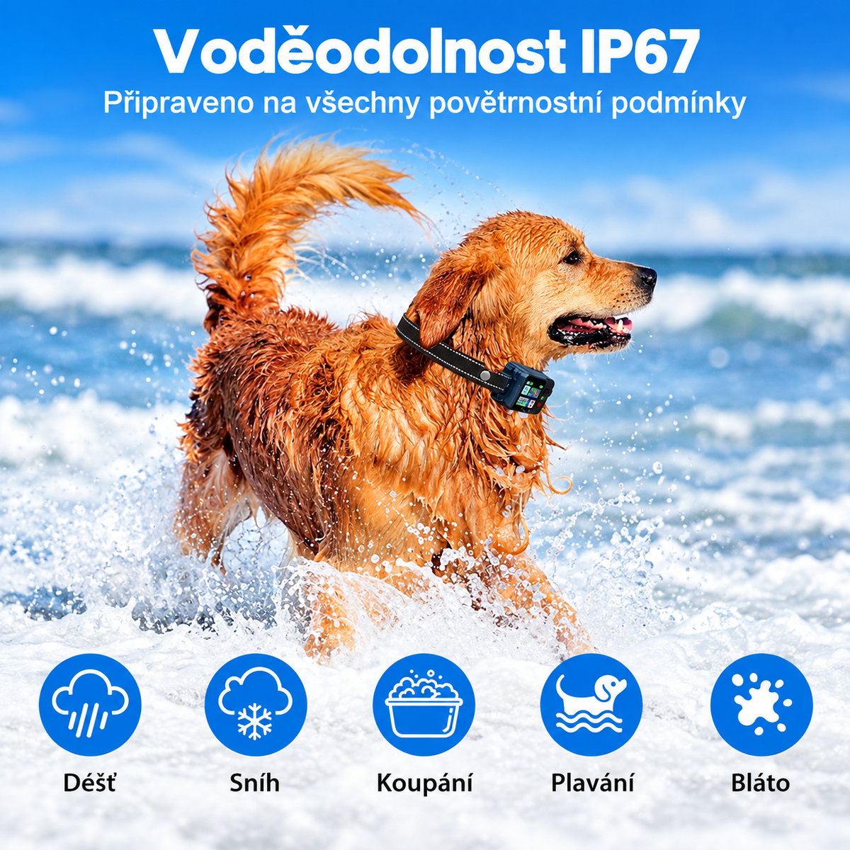 Výcvikový GPS obojek GeoGuard